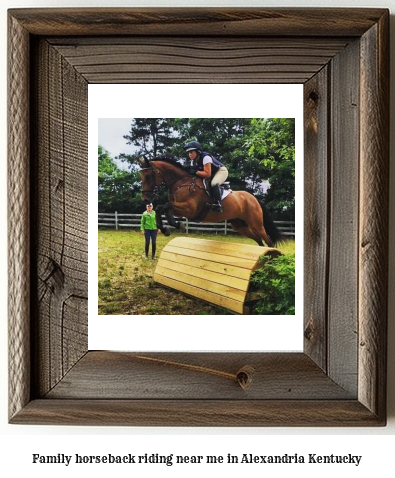 family horseback riding near me in Alexandria, Kentucky